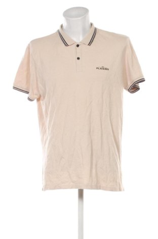 Męski T-shirt H&M, Rozmiar XXL, Kolor Beżowy, Cena 51,99 zł