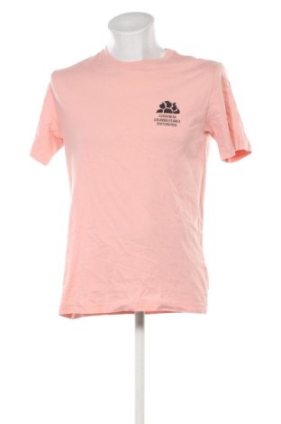 Męski T-shirt H&M, Rozmiar M, Kolor Różowy, Cena 51,99 zł