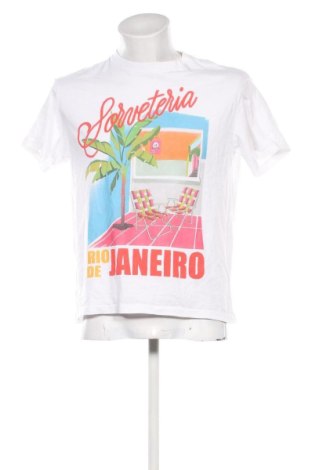 Męski T-shirt H&M, Rozmiar L, Kolor Kolorowy, Cena 51,99 zł