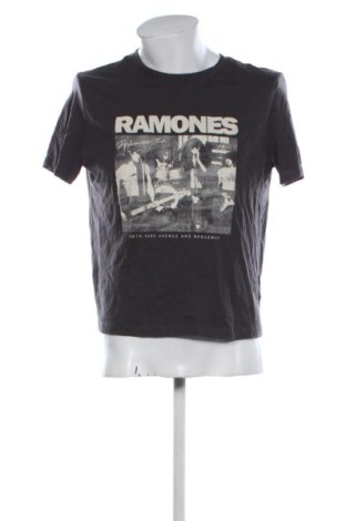 Męski T-shirt H&M, Rozmiar L, Kolor Szary, Cena 46,99 zł