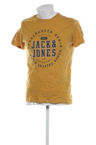 Tricou de bărbați Jack & Jones, Mărime M, Culoare Galben, Preț 49,99 Lei