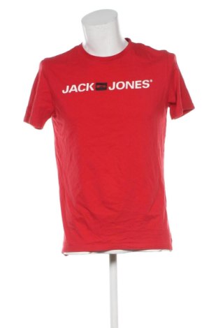 Ανδρικό t-shirt Jack & Jones, Μέγεθος L, Χρώμα Κόκκινο, Τιμή 9,99 €