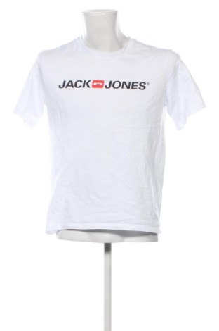 Мъжка тениска Jack & Jones, Размер L, Цвят Бял, Цена 7,66 €