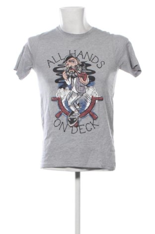 Ανδρικό t-shirt Jack & Jones, Μέγεθος S, Χρώμα Γκρί, Τιμή 8,99 €