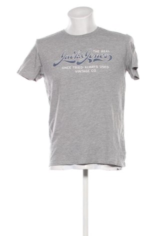 Мъжка тениска Jack & Jones, Размер S, Цвят Сив, Цена 7,66 €