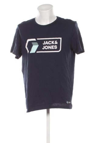 Мъжка тениска Jack & Jones, Размер XL, Цвят Син, Цена 7,66 €