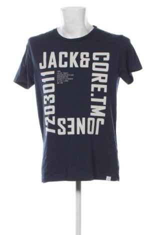 Мъжка тениска Jack & Jones, Размер L, Цвят Син, Цена 7,66 €