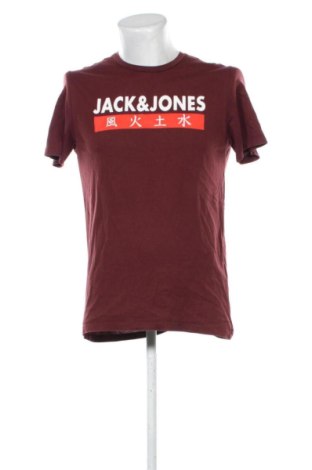 Мъжка тениска Jack & Jones, Размер M, Цвят Червен, Цена 7,66 €