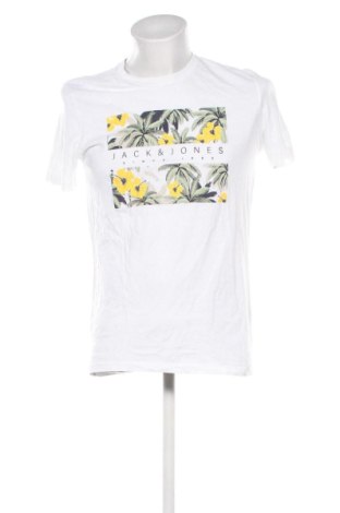 Herren T-Shirt Jack & Jones, Größe M, Farbe Weiß, Preis € 9,99