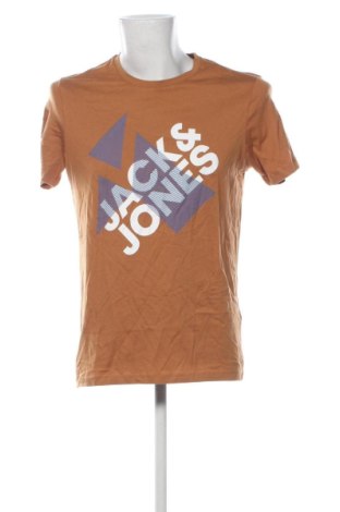 Ανδρικό t-shirt Jack & Jones, Μέγεθος L, Χρώμα Καφέ, Τιμή 8,99 €