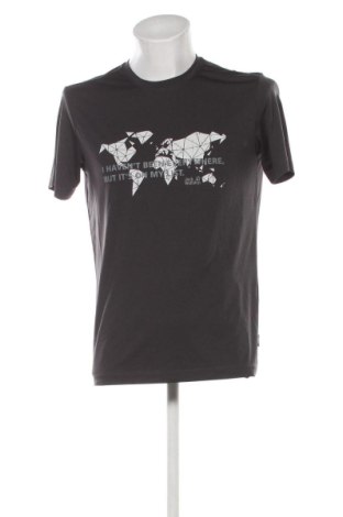 Ανδρικό t-shirt Jack Wolfskin, Μέγεθος S, Χρώμα Μαύρο, Τιμή 16,99 €