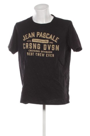 Ανδρικό t-shirt Jean Pascale, Μέγεθος XXL, Χρώμα Μαύρο, Τιμή 11,99 €
