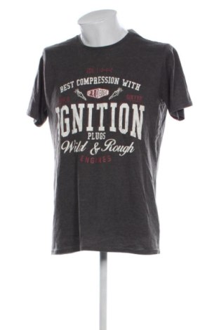 Herren T-Shirt Jean Pascale, Größe L, Farbe Grau, Preis € 10,99