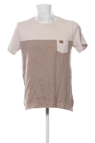 Ανδρικό t-shirt Jean Pascale, Μέγεθος L, Χρώμα  Μπέζ, Τιμή 11,99 €
