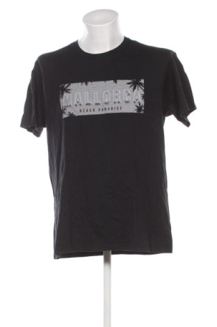 Męski T-shirt Jhk, Rozmiar XXL, Kolor Czarny, Cena 40,99 zł