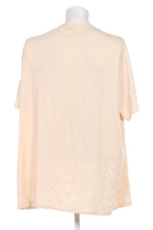 Ανδρικό t-shirt Kiabi, Μέγεθος 5XL, Χρώμα  Μπέζ, Τιμή 18,99 €
