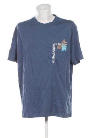 Męski T-shirt Kiabi, Rozmiar 3XL, Kolor Niebieski, Cena 51,99 zł