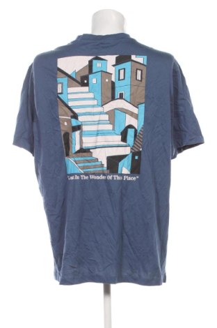 Męski T-shirt Kiabi, Rozmiar 3XL, Kolor Niebieski, Cena 51,99 zł
