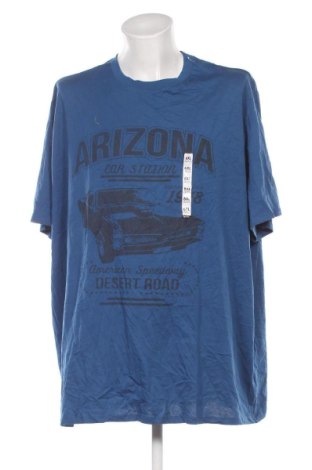 Męski T-shirt Kiabi, Rozmiar 5XL, Kolor Niebieski, Cena 51,99 zł