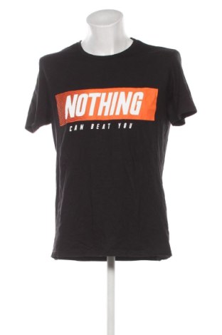 Męski T-shirt Koton, Rozmiar XL, Kolor Czarny, Cena 37,99 zł