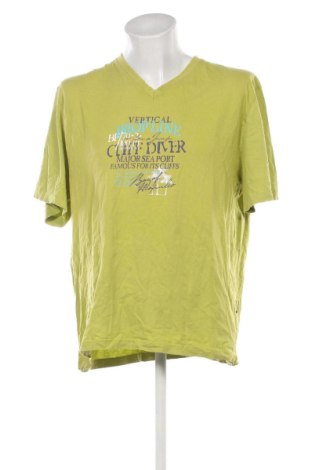 Męski T-shirt Le Comte, Rozmiar XL, Kolor Zielony, Cena 75,99 zł