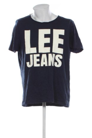 Ανδρικό t-shirt Lee, Μέγεθος XXL, Χρώμα Μπλέ, Τιμή 16,99 €