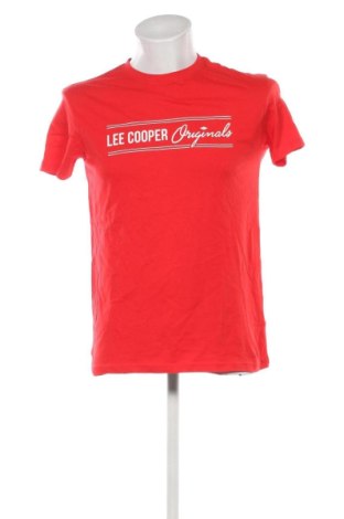 Ανδρικό t-shirt Lee Cooper, Μέγεθος M, Χρώμα Κόκκινο, Τιμή 7,66 €