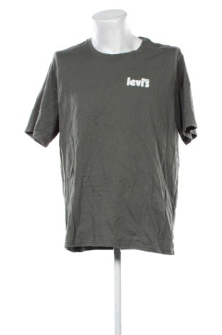 Мъжка тениска Levi's, Размер XL, Цвят Зелен, Цена 14,31 €