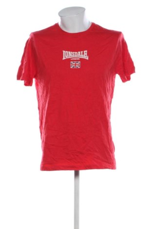 Herren Shirt Lonsdale, Größe L, Farbe Rot, Preis 12,99 €