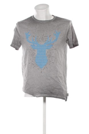 Męski T-shirt Manguun, Rozmiar XL, Kolor Szary, Cena 51,99 zł