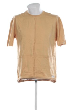 Męski T-shirt Massimo Castelli, Rozmiar M, Kolor Brązowy, Cena 72,99 zł