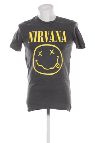 Męski T-shirt Nirvana, Rozmiar M, Kolor Szary, Cena 42,99 zł