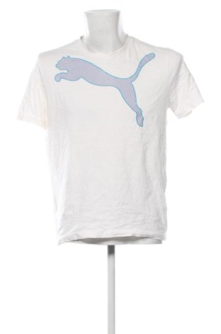 Męski T-shirt PUMA, Rozmiar L, Kolor ecru, Cena 72,99 zł