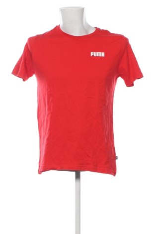 Męski T-shirt PUMA, Rozmiar M, Kolor Czerwony, Cena 72,99 zł
