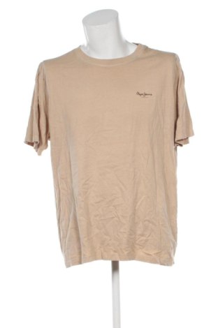 Herren T-Shirt Pepe Jeans, Größe XXL, Farbe Beige, Preis € 18,99