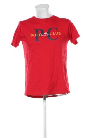 Ανδρικό t-shirt Polo Club, Μέγεθος M, Χρώμα Κόκκινο, Τιμή 10,99 €