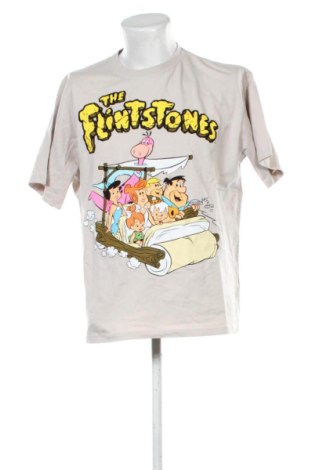 Tricou de bărbați Pull&Bear, Mărime L, Culoare Bej, Preț 60,99 Lei