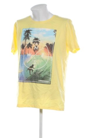 Tricou de bărbați Riverso, Mărime XL, Culoare Galben, Preț 47,99 Lei