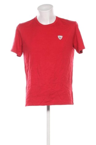 Męski T-shirt Rossignol, Rozmiar L, Kolor Czerwony, Cena 110,99 zł