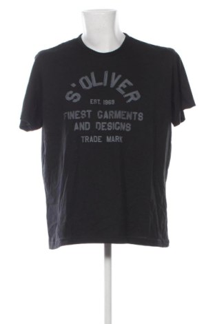 Мъжка тениска S.Oliver, Размер XXL, Цвят Черен, Цена 8,18 €