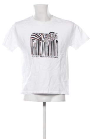 Męski T-shirt S.Oliver, Rozmiar M, Kolor Biały, Cena 40,99 zł