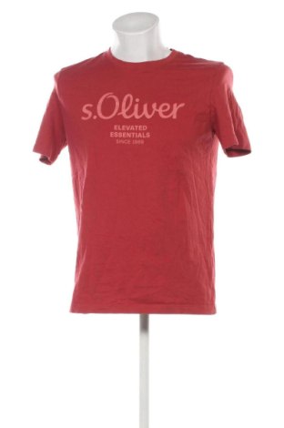 Pánské tričko  S.Oliver, Velikost XL, Barva Červená, Cena  249,00 Kč