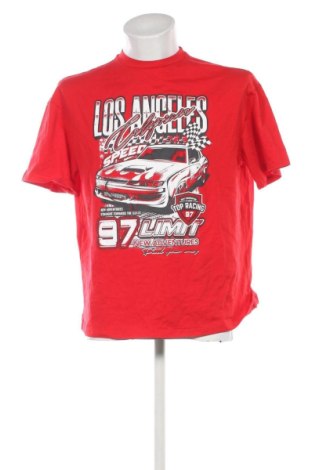 Pánske tričko  SHEIN, Veľkosť M, Farba Červená, Cena  11,95 €