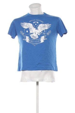Tricou de bărbați Seven Sisters, Mărime M, Culoare Albastru, Preț 60,99 Lei