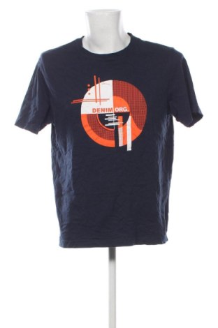 Męski T-shirt Smog, Rozmiar L, Kolor Niebieski, Cena 51,99 zł