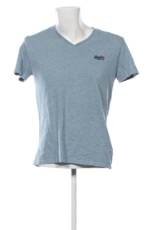 Herren Shirt Superdry, Größe L, Farbe Blau, Preis 11,99 €