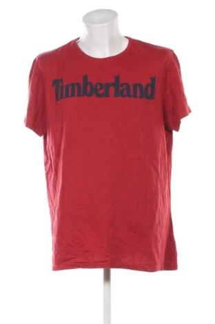 Ανδρικό t-shirt Timberland, Μέγεθος XXL, Χρώμα Κόκκινο, Τιμή 25,99 €