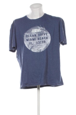 Męski T-shirt Tom Tailor, Rozmiar 3XL, Kolor Niebieski, Cena 43,99 zł