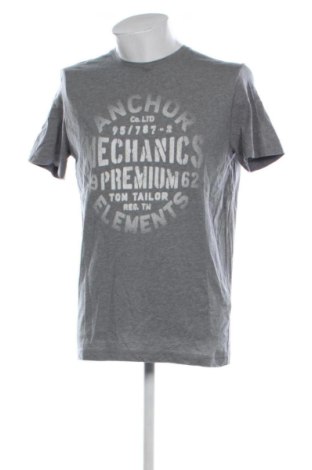 Herren T-Shirt Tom Tailor, Größe L, Farbe Grau, Preis € 10,99