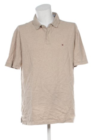 Tricou de bărbați Tommy Hilfiger, Mărime XXL, Culoare Bej, Preț 107,99 Lei